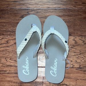 Brand New Without Tags Cobian Flip Flops